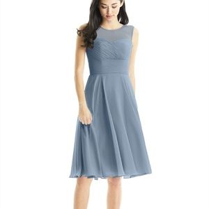 Azazie Dusty Blue Bridesmaid Dress